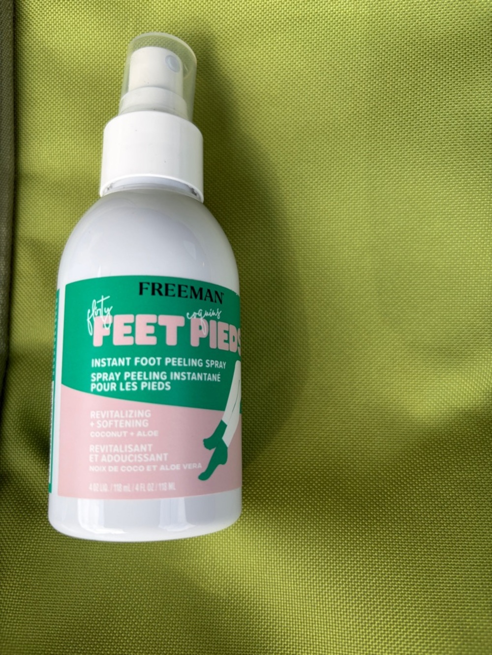 Pink & Teal Feet Peel Instant Foot Peeling Spray